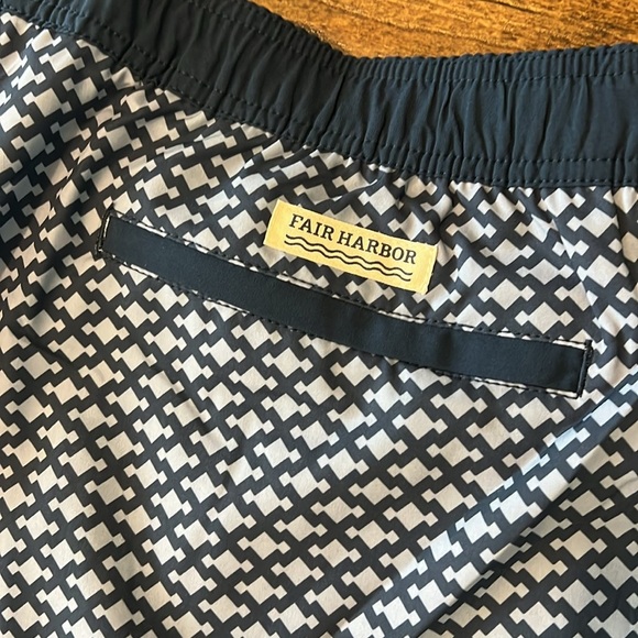 FAIR HARBOR MENS Lined Geometric Mastos-Anchor Trunks Size 3X NWT - Picture 6 of 7